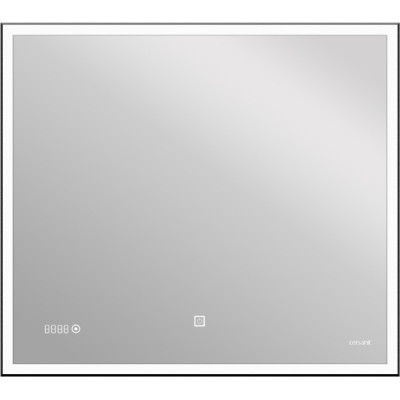 Зеркало CERSANIT LED 011 DESIGN 100 с подсветкой и часами